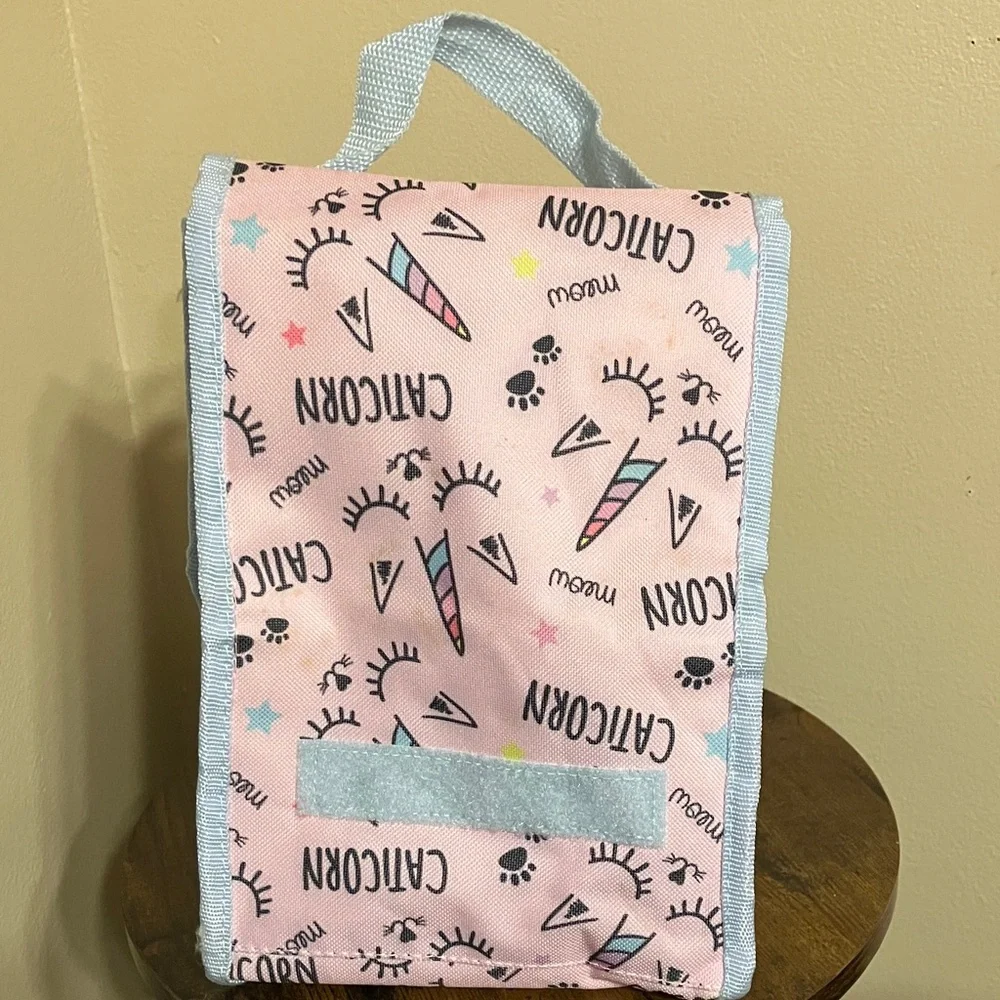 Kids Pink Caticorn Lunch bag